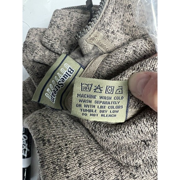 Blue Stream Outdoor Full Zip Brown Speckled Jacket XL Atateks Jordan - Picture 5 of 7